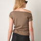 MONK & LOU - Maude Off Shoulder Top - 