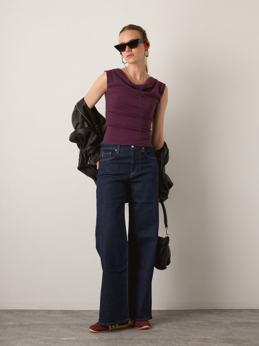 Merritt Cowl Neck Top