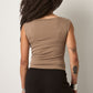 MONK & LOU - Merritt Cowl Neck Top - 
