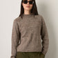 MONK & LOU - Mina Speckled Roll Neck Pullover Sweater - 