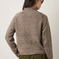 MONK & LOU - Mina Speckled Roll Neck Pullover Sweater - 