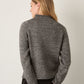 MONK & LOU - Mina Speckled Roll Neck Pullover Sweater - 