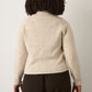MONK & LOU - Mina Speckled Roll Neck Pullover Sweater - 