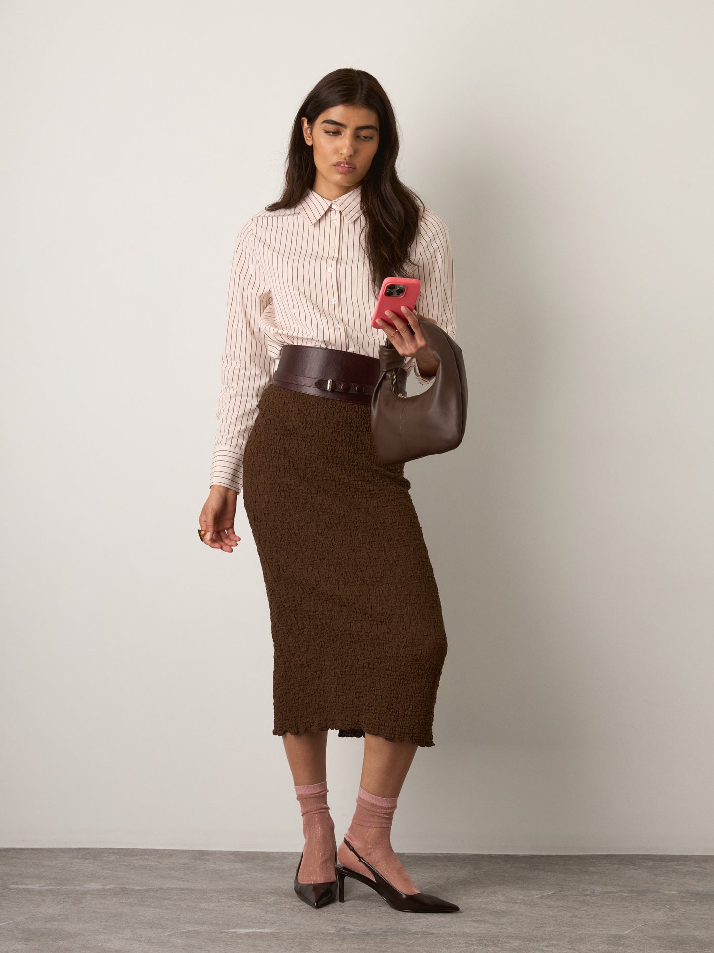 MONK & LOU - Minji Button Up Shirt - 