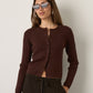 MONK & LOU - Nevaeh Cable Cardigan - 