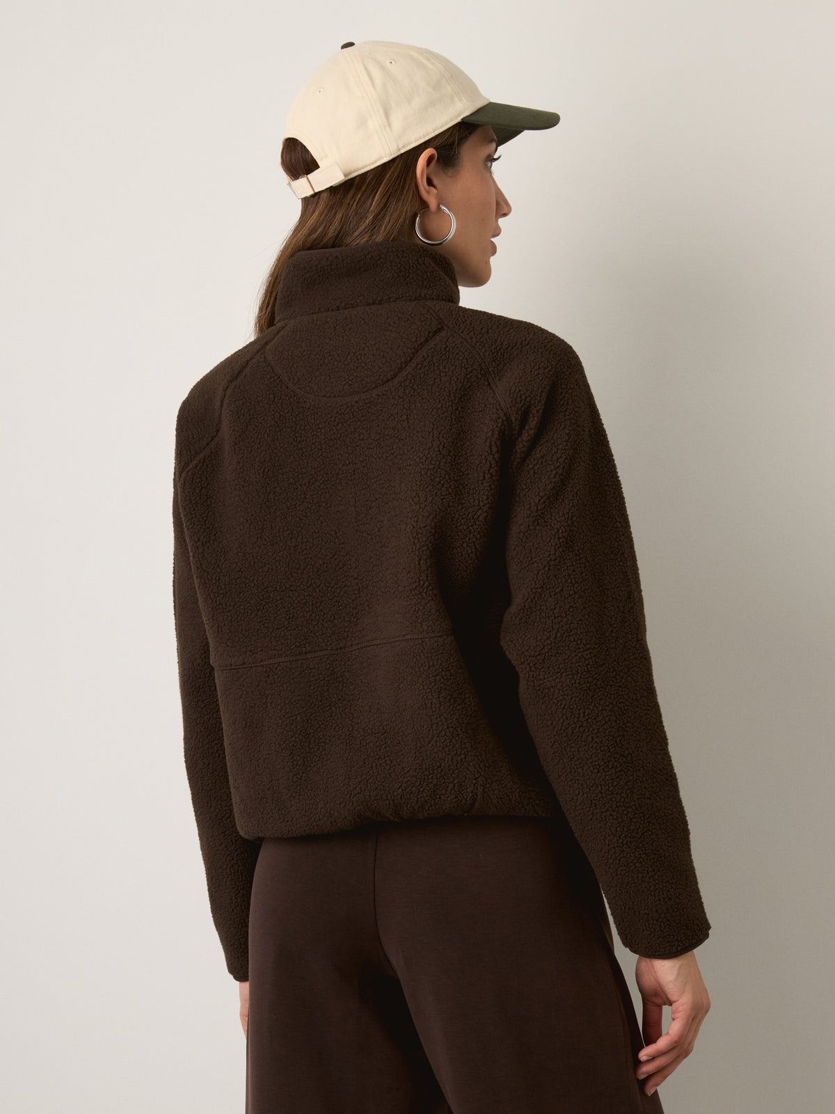 MONK & LOU - Noah High Pile Fleece Zip Jacket - 