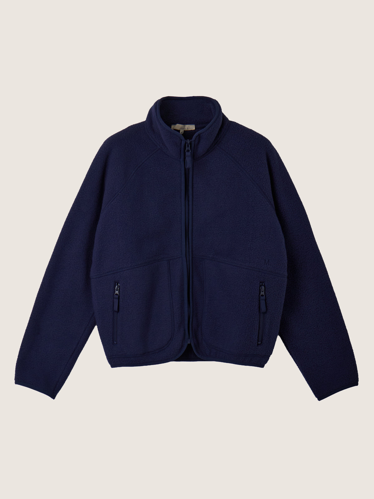 MONK & LOU - Noah High Pile Fleece Zip Jacket - 