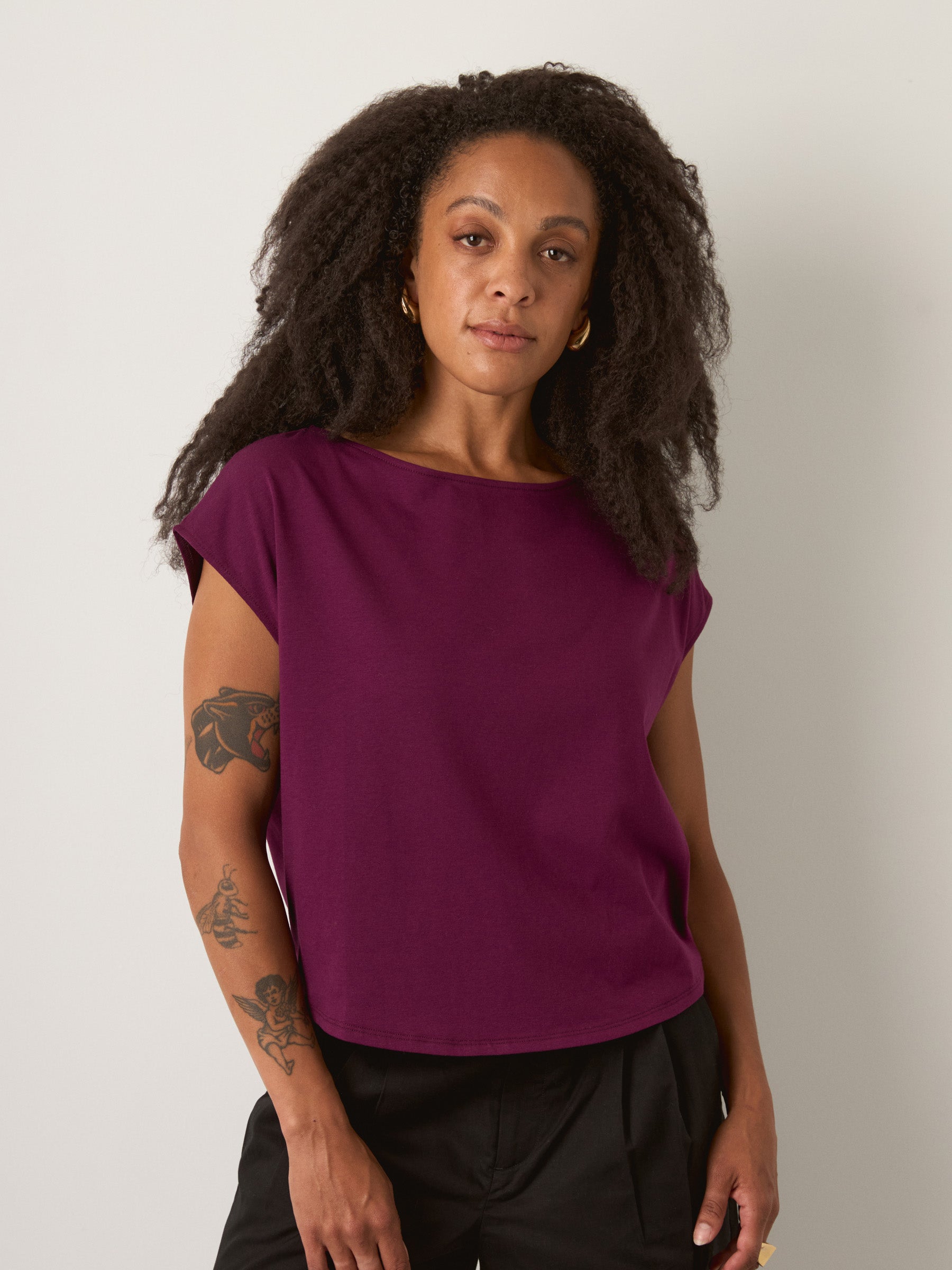 MONK & LOU - Parker Boatneck Top - 