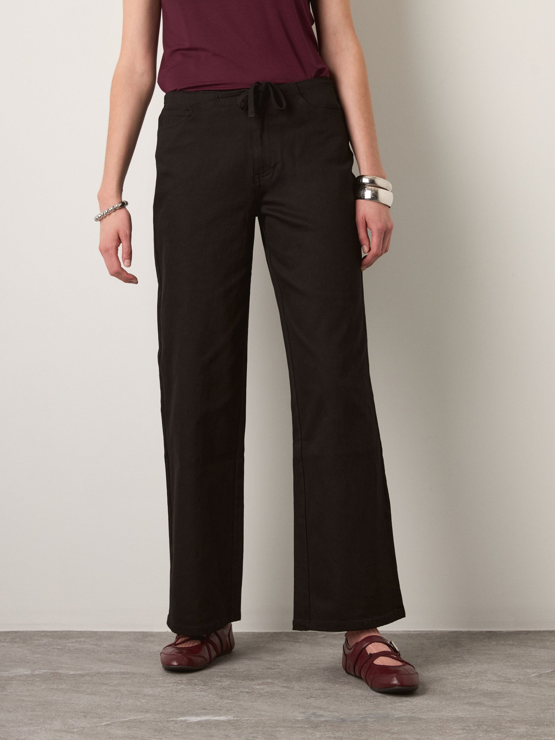 MONK & LOU - Rae Relaxed Pants - 