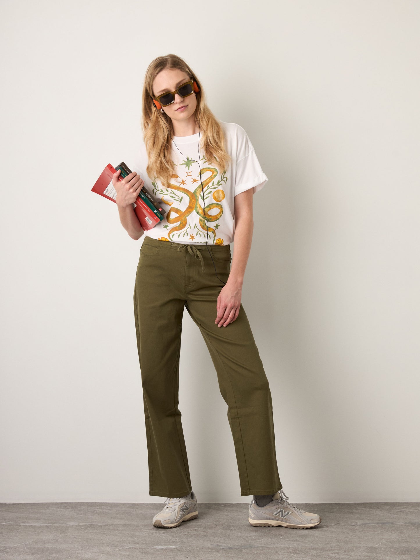 MONK & LOU - Rae Relaxed Pants - Sage