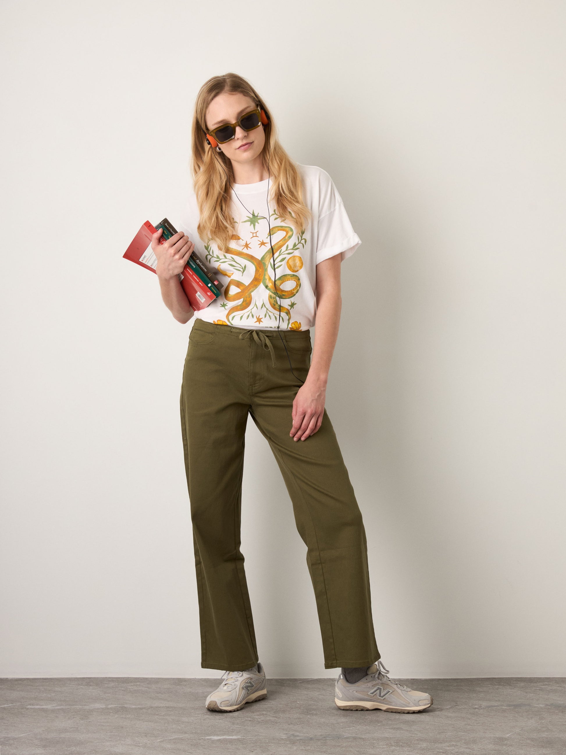 MONK & LOU - Rae Relaxed Pants - Sage
