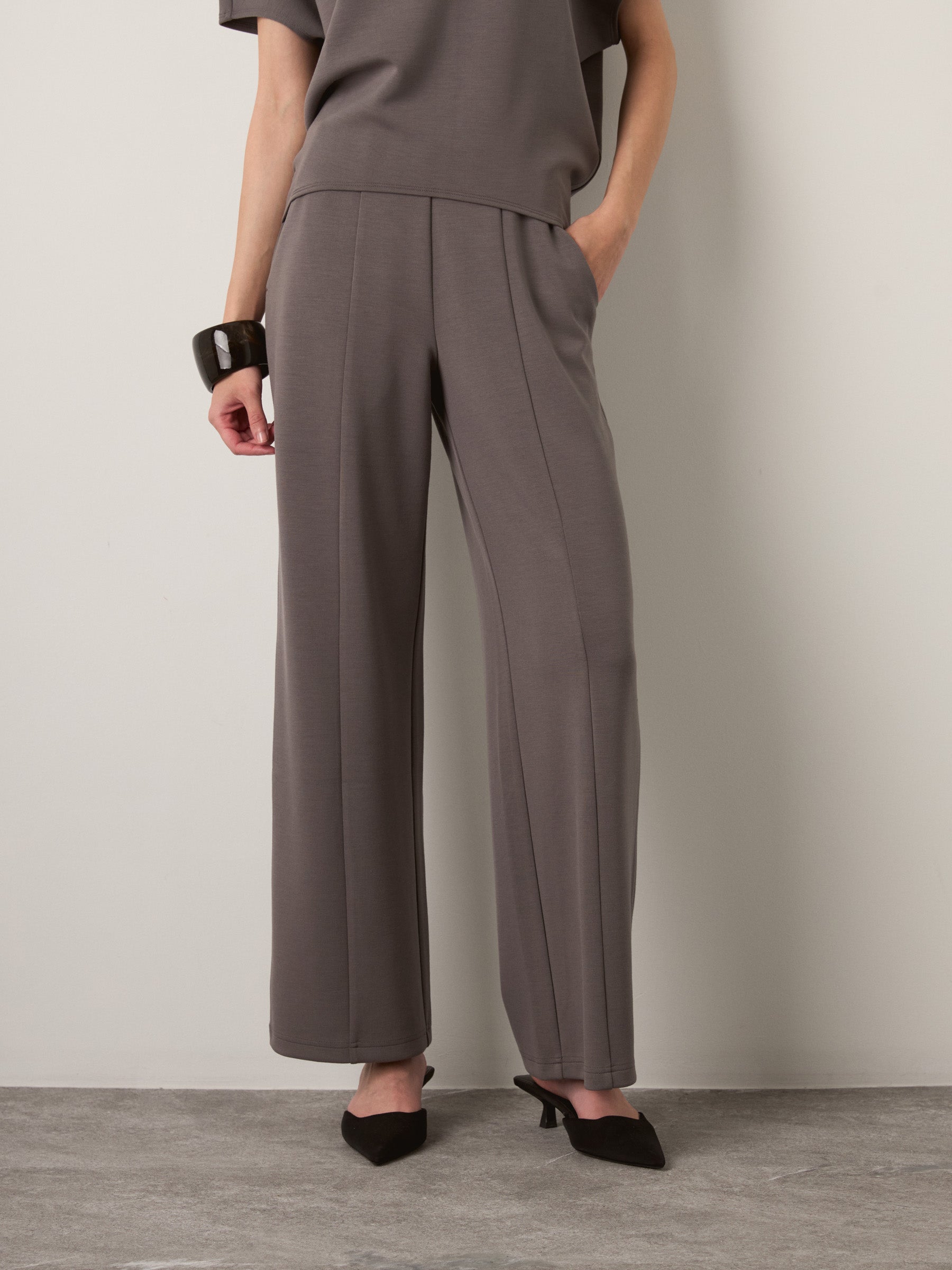MONK & LOU - Ramona Seamed Pants - 
