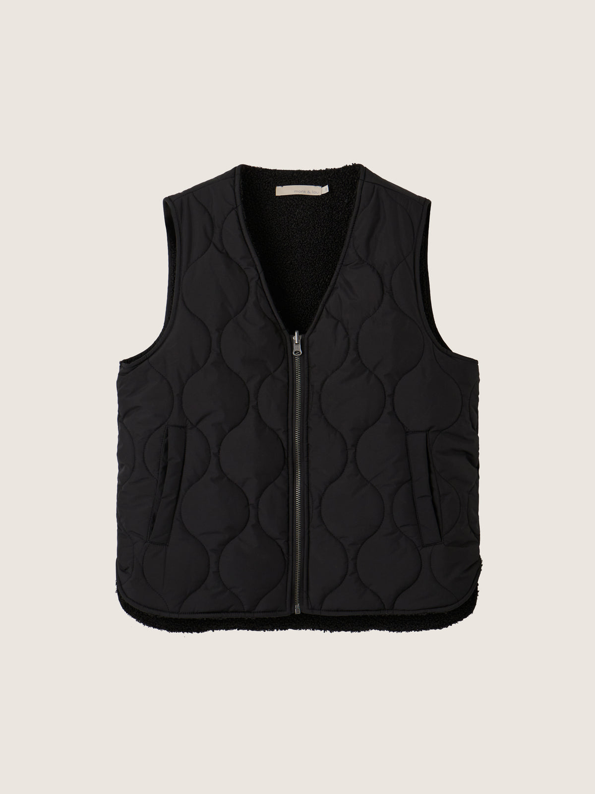 MONK & LOU - Rowyn Reversible Vest - Blacknight