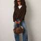 MONK & LOU - Sage Relaxed Cardigan - 