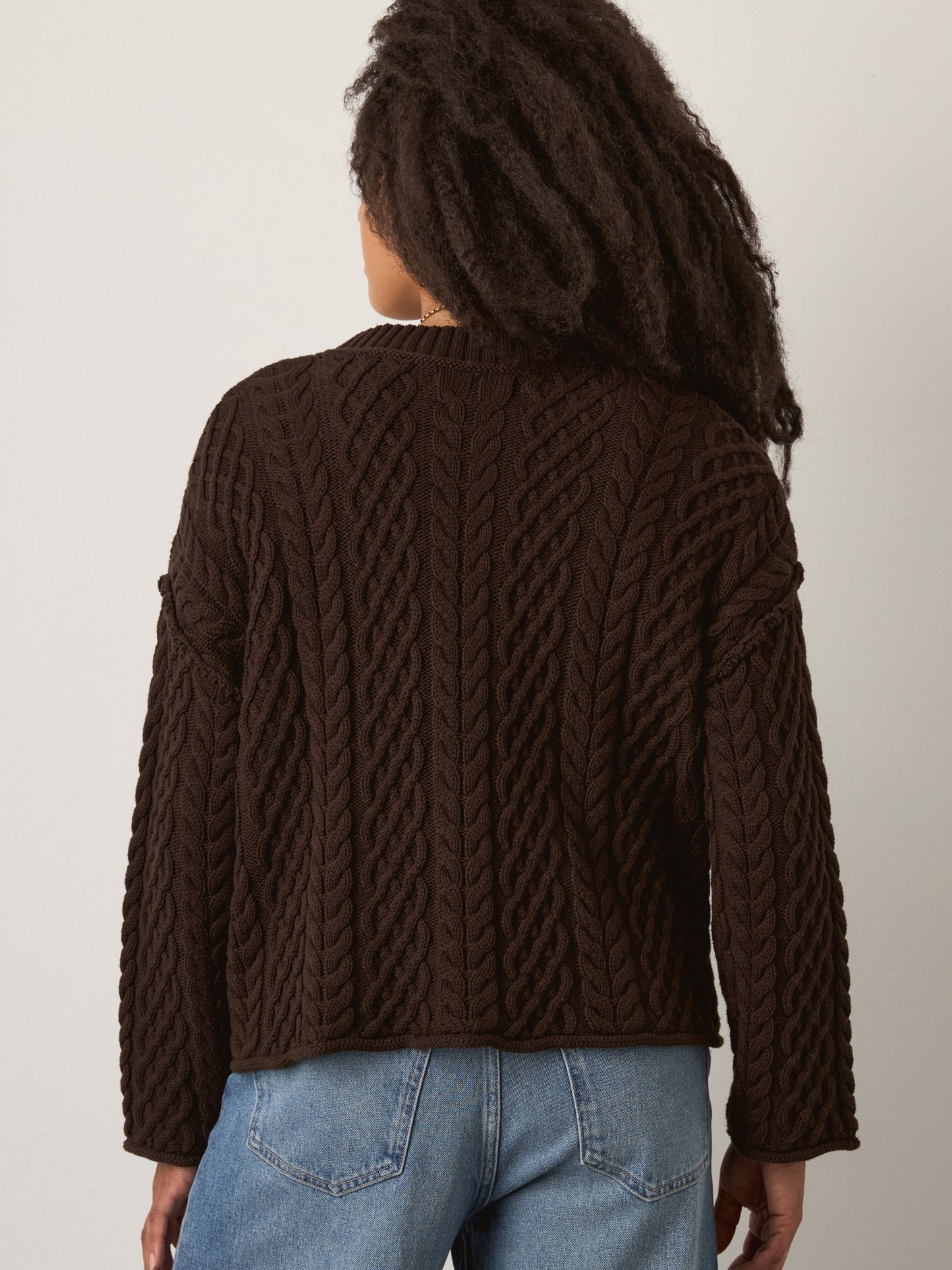 MONK & LOU - Sage Relaxed Cardigan - 
