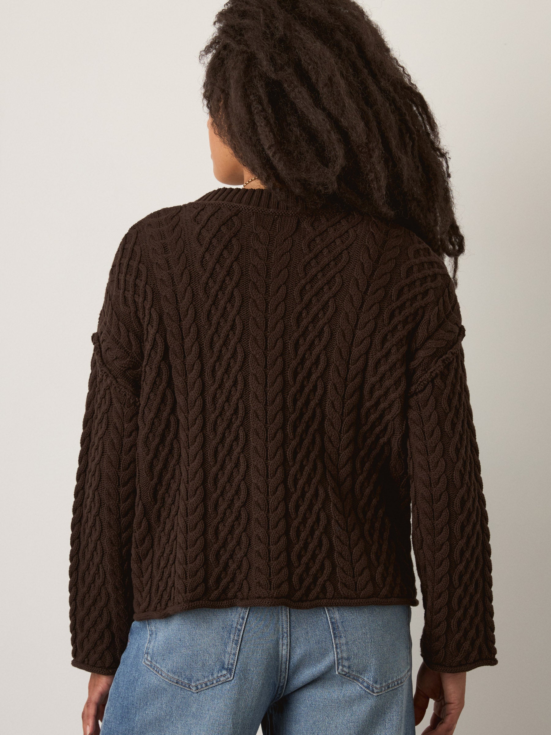 MONK & LOU - Sage Relaxed Cardigan - 