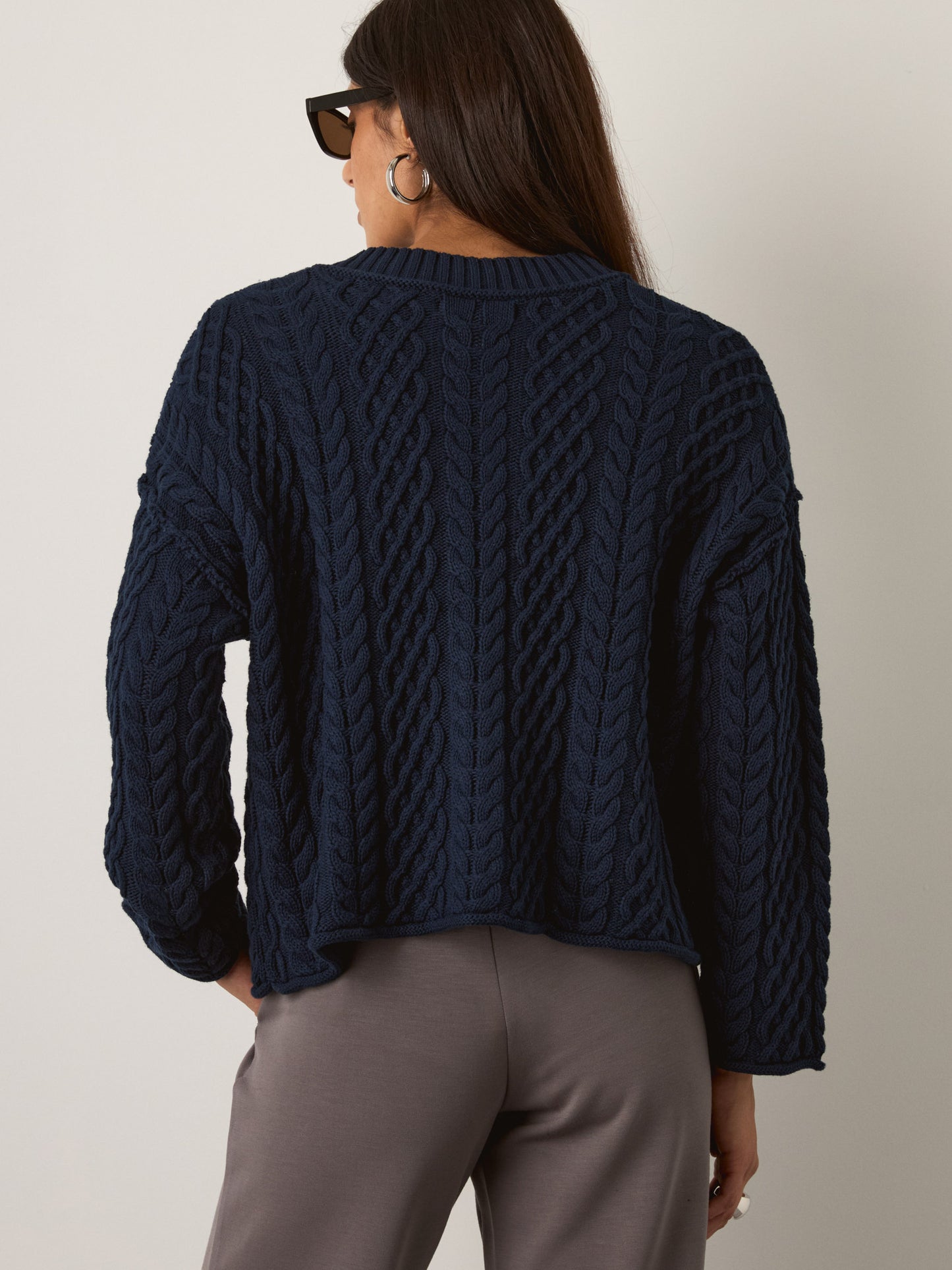 MONK & LOU - Sage Relaxed Cardigan - 