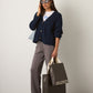 MONK & LOU - Sage Relaxed Cardigan - True Navy