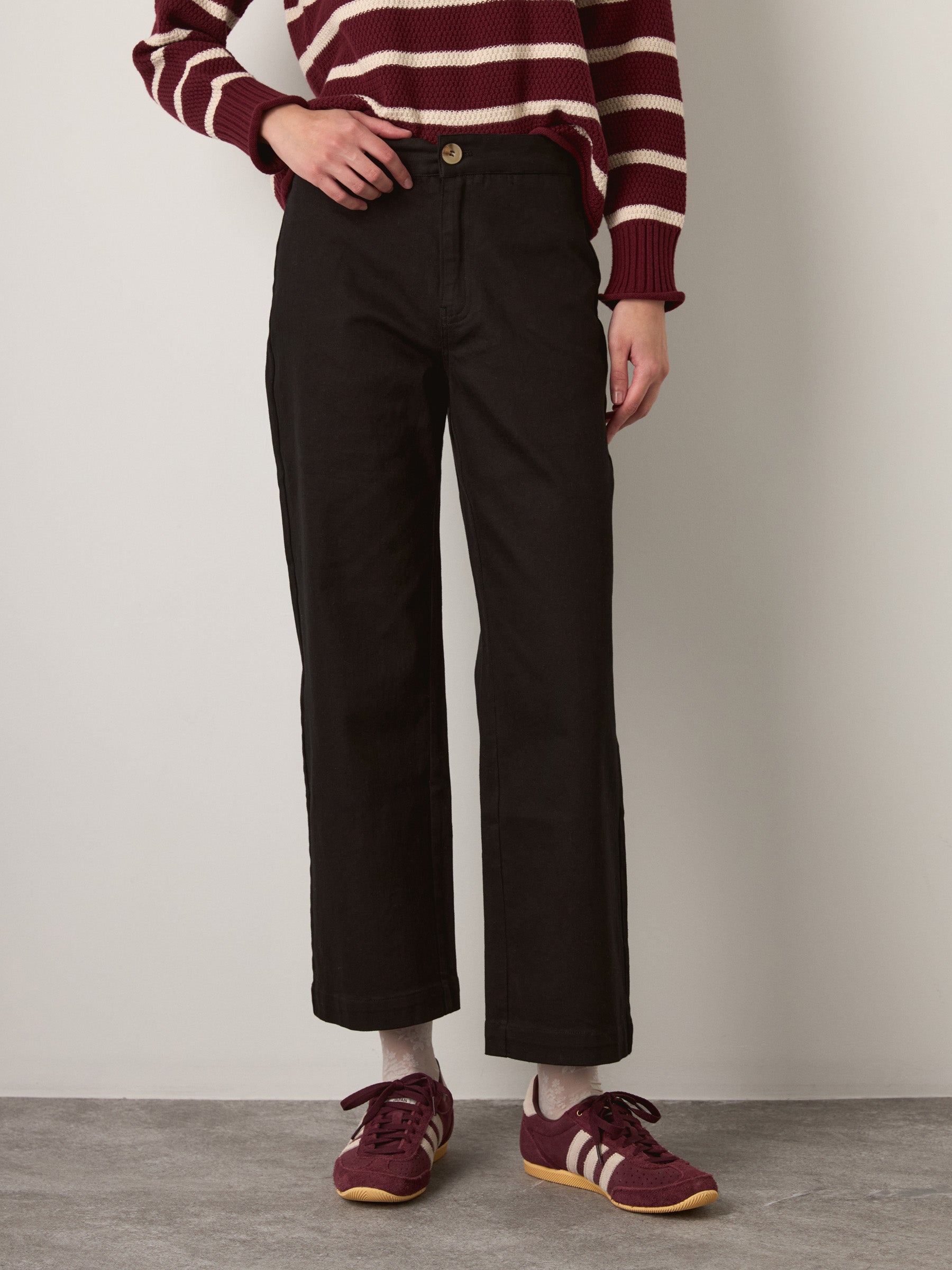 MONK & LOU - Scottie Wide Leg Pants - 