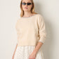 MONK & LOU - Shiloh Relaxed Pullover Sweater - 