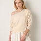 MONK & LOU - Shiloh Relaxed Pullover Sweater - 