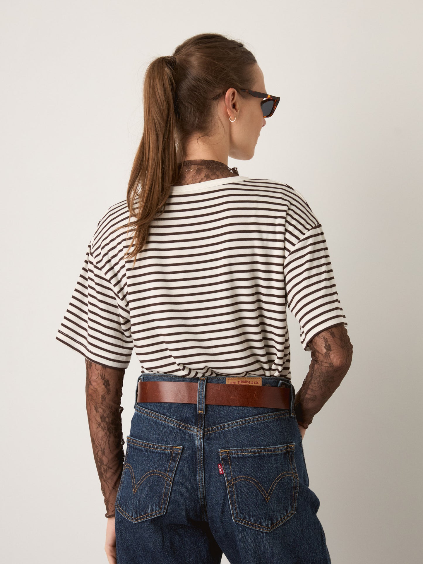 MONK & LOU - Silas Cropped T-Shirt - 