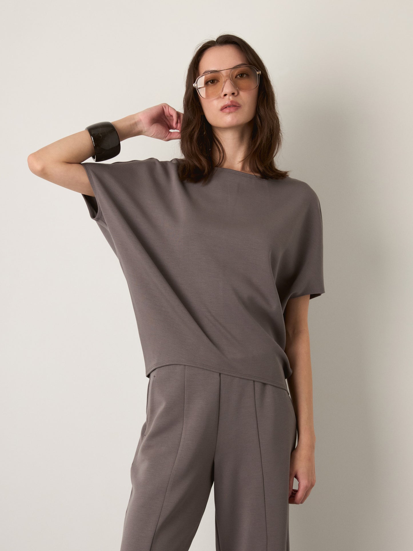 MONK & LOU - Sloan Boatneck Top - 