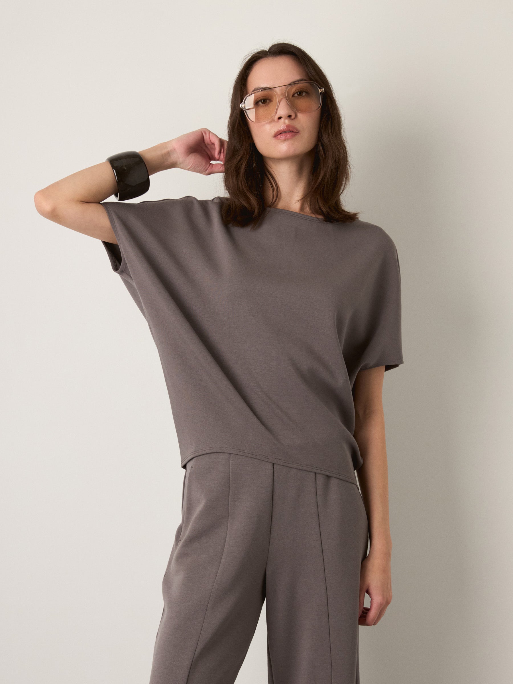 MONK & LOU - Sloan Boatneck Top - 