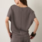 MONK & LOU - Sloan Boatneck Top - 