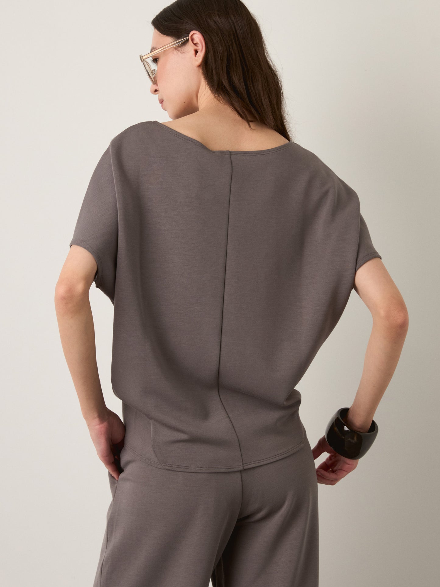 MONK & LOU - Sloan Boatneck Top - 