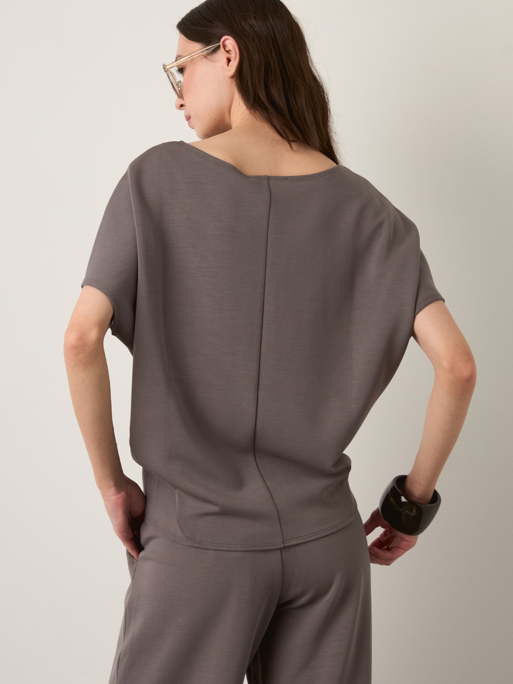 MONK & LOU - Sloan Boatneck Top - 
