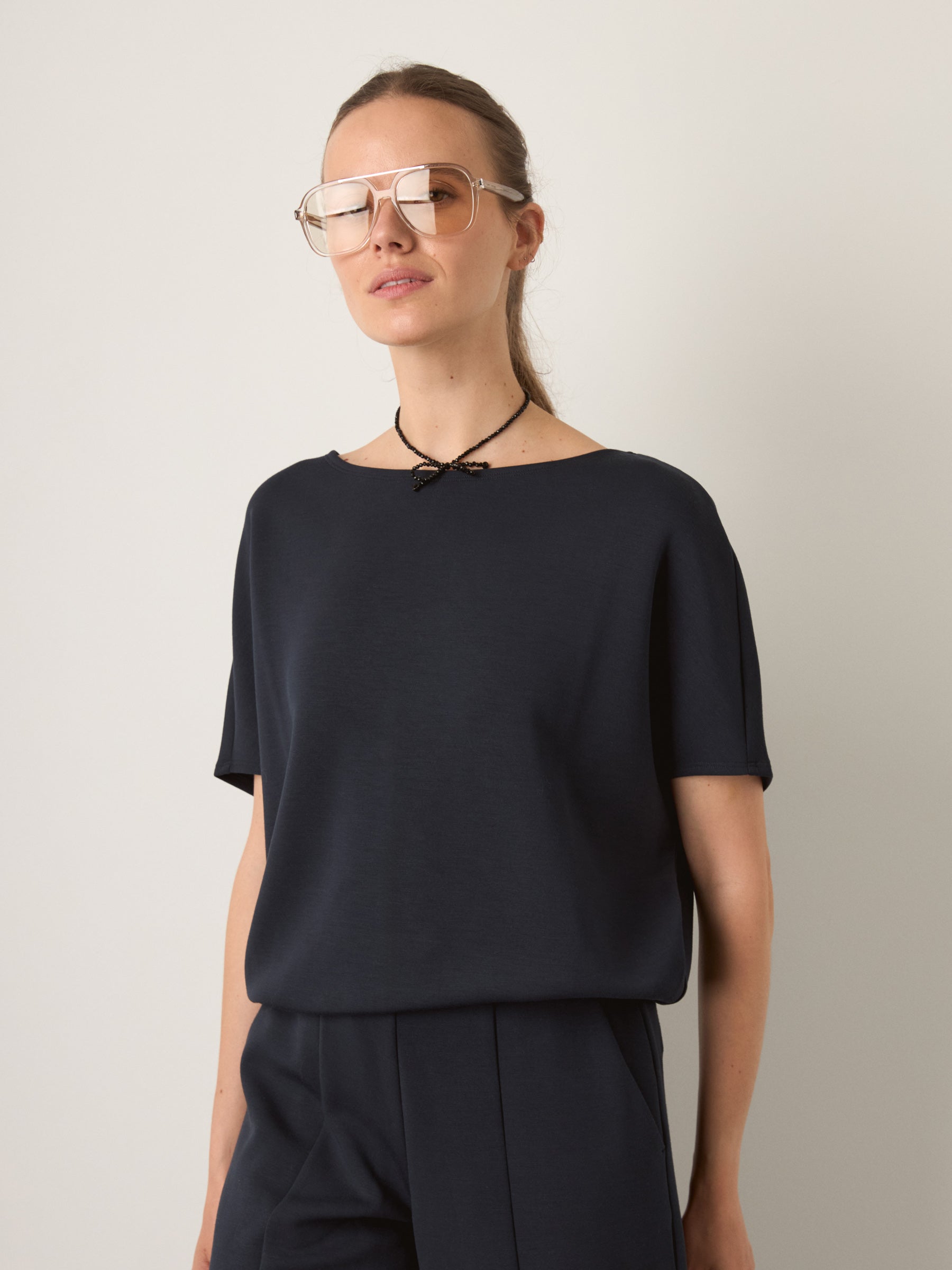 MONK & LOU - Sloan Boatneck Top - 