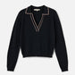 MONK & LOU - Rochelle Longsleeve Polo