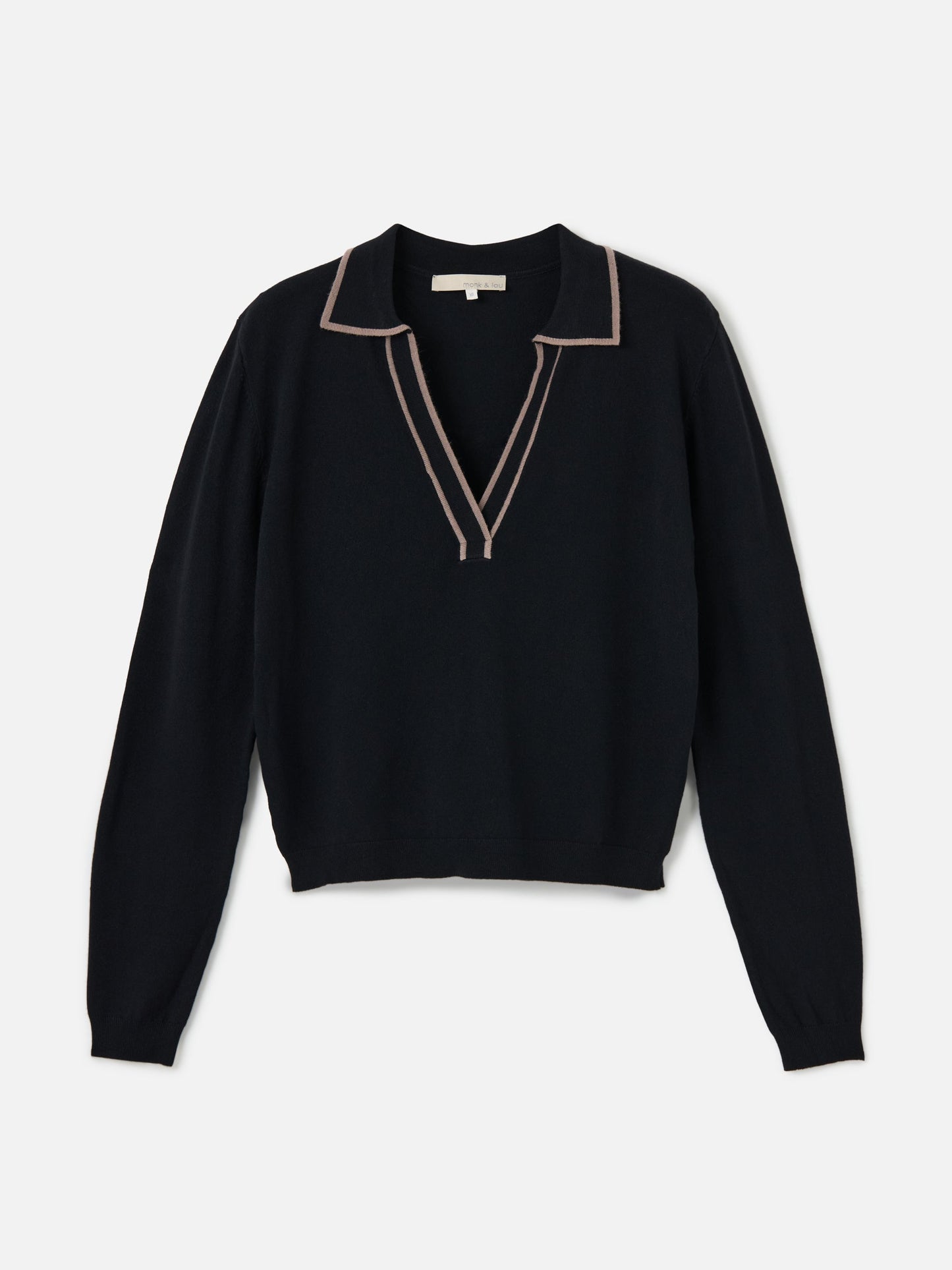 MONK & LOU - Rochelle Longsleeve Polo