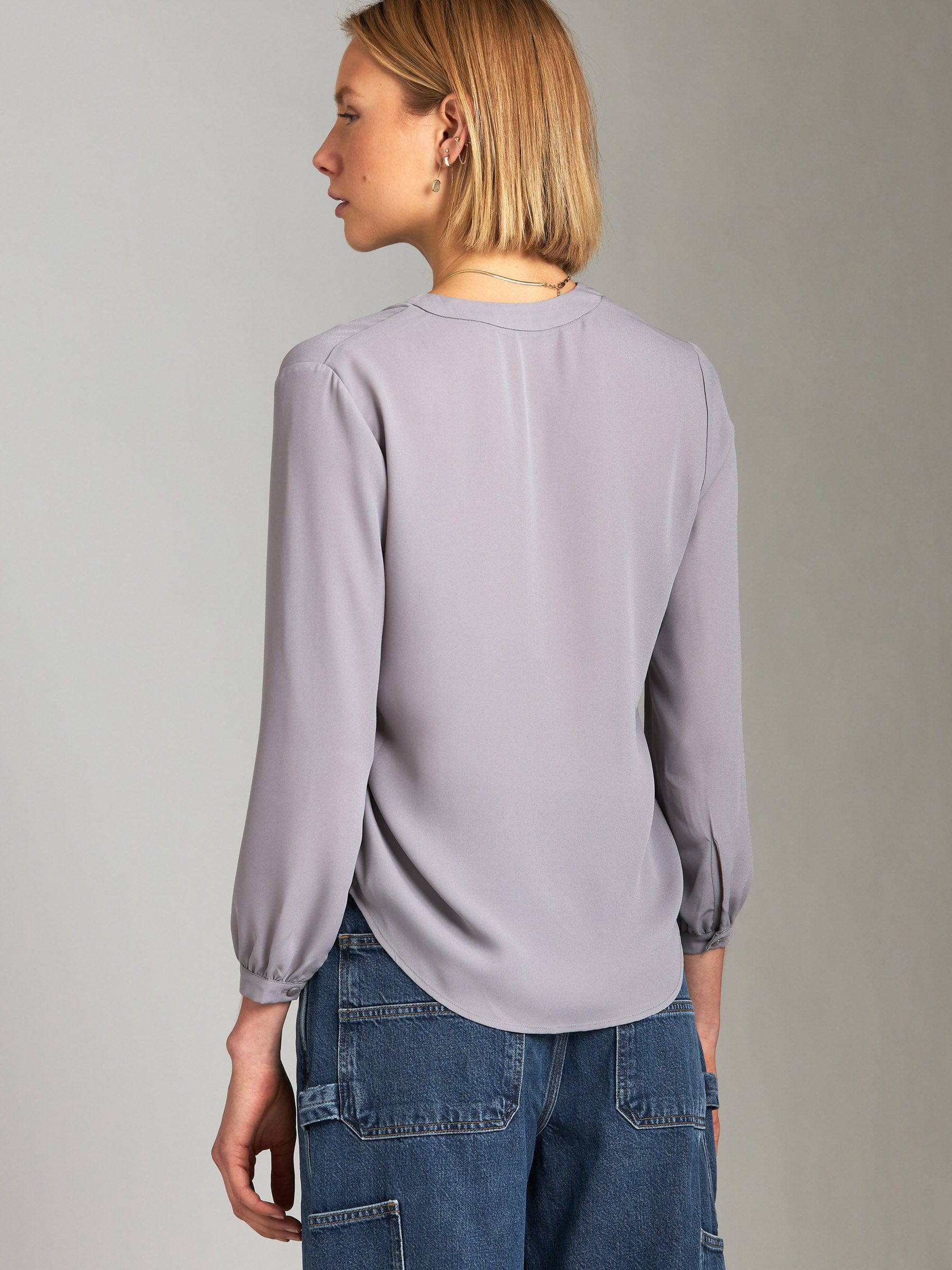MONK & LOU - Dobby Adina Blouse
