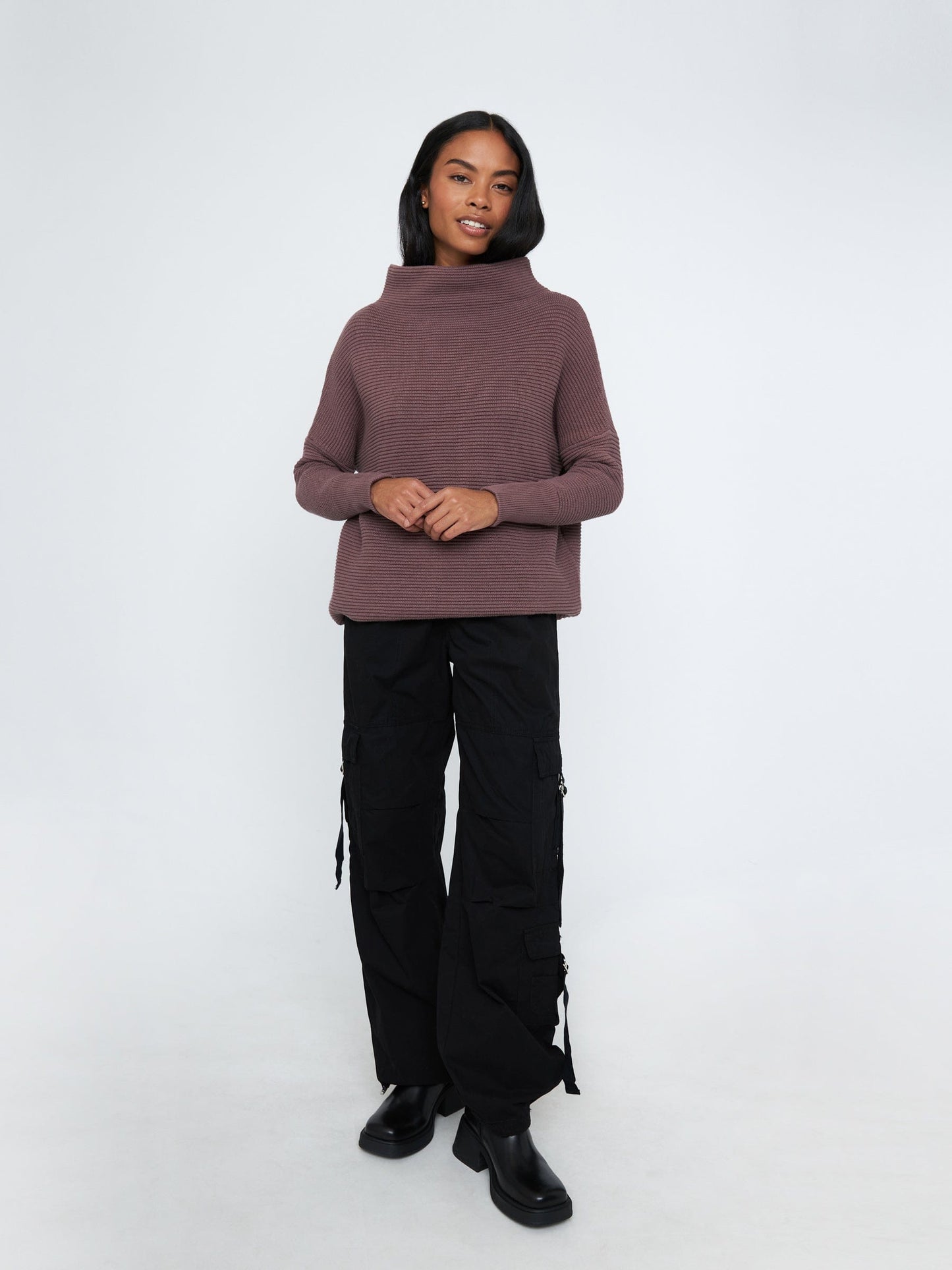 Knitwear - Monk & Lou - Kinley Pullover Tunic - PLENTY