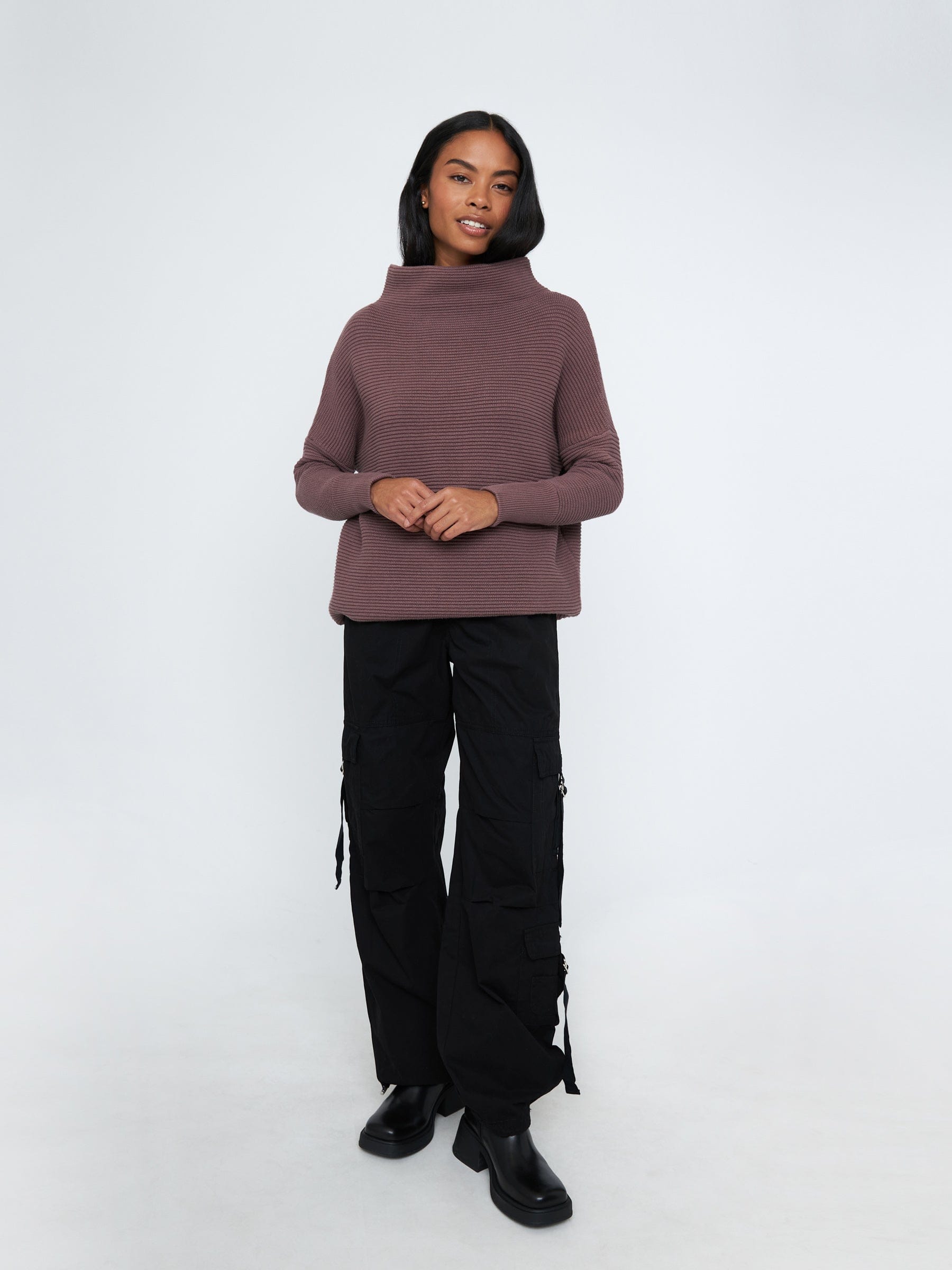 Knitwear - Monk & Lou - Kinley Pullover Tunic - PLENTY
