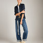 MONK & LOU - Satin Ellen Collar Blouse