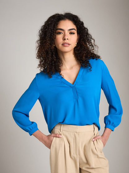 MONK & LOU - Dobby Adina Blouse