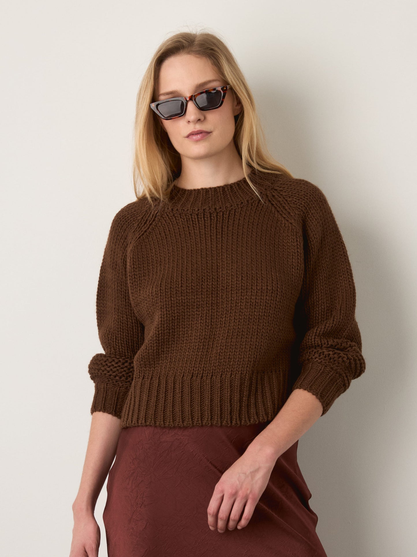 MONK & LOU - Valerian Cropped Sweater - 