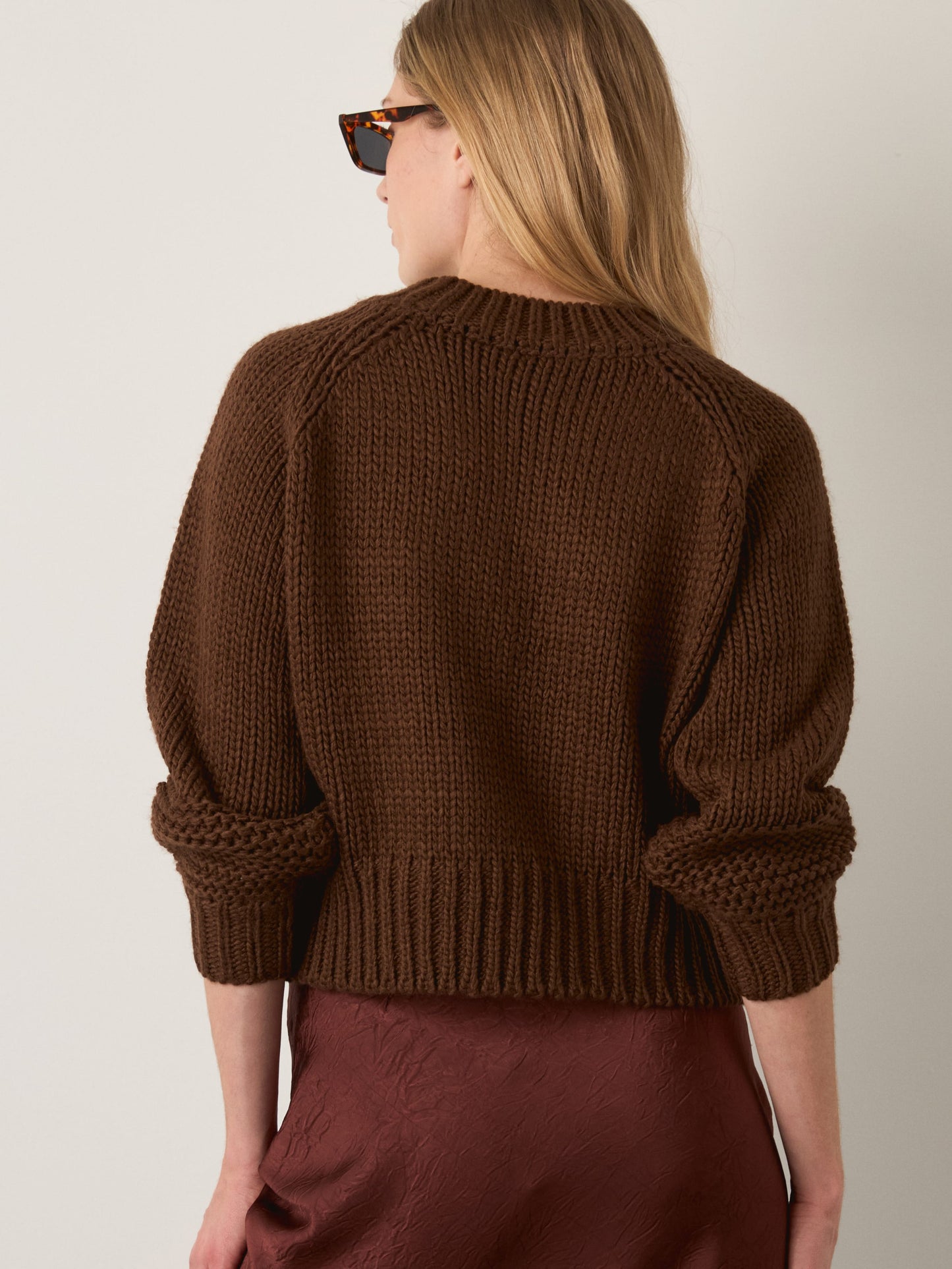 MONK & LOU - Valerian Cropped Sweater - 