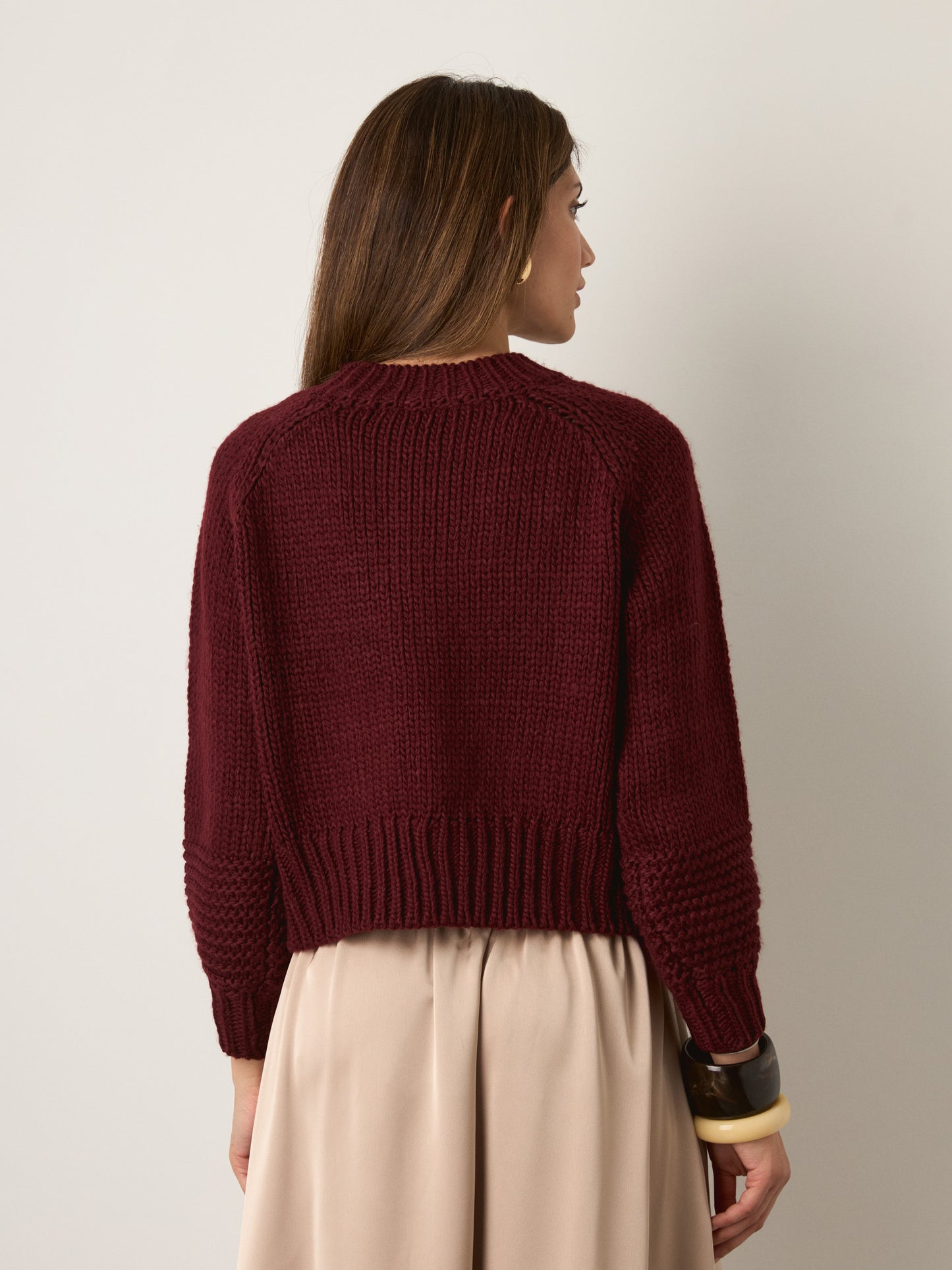 MONK & LOU - Valerian Cropped Sweater - 