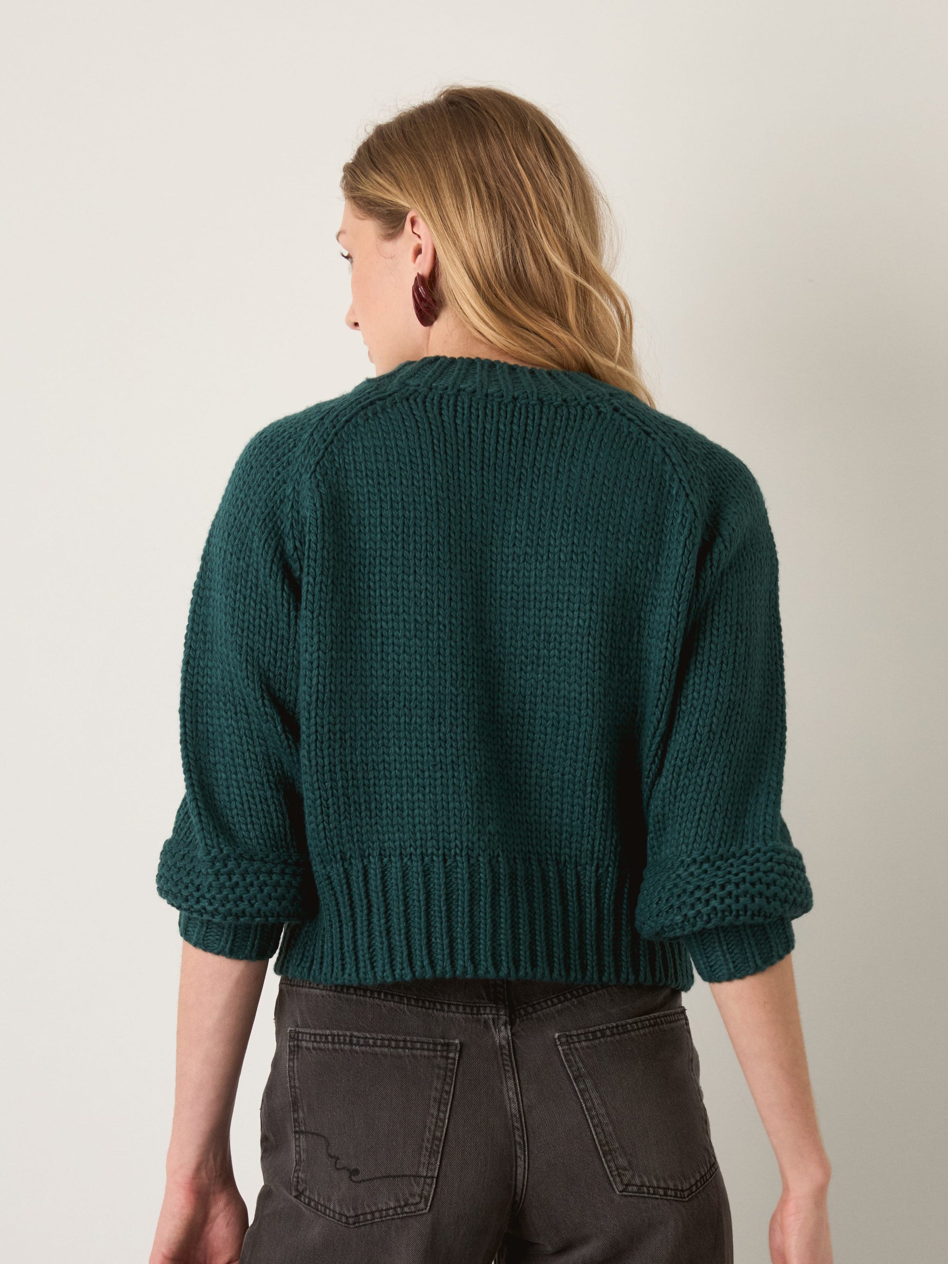 MONK & LOU - Valerian Cropped Sweater - 