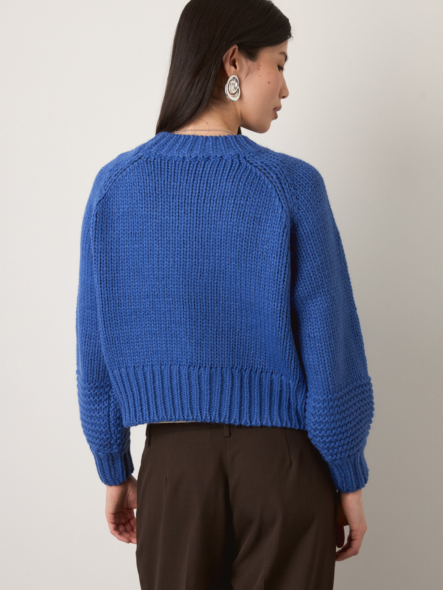 MONK & LOU - Valerian Cropped Sweater - 