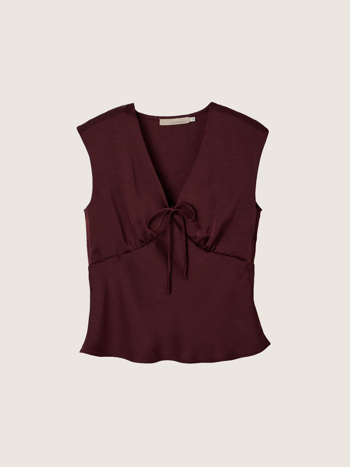 Zinnia Shell Tie Top