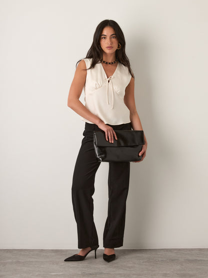 Zinnia Shell Tie Top