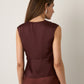MONK & LOU - Zinnia Shell Tie Top - 