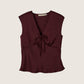 MONK & LOU - Zinnia Shell Tie Top - 