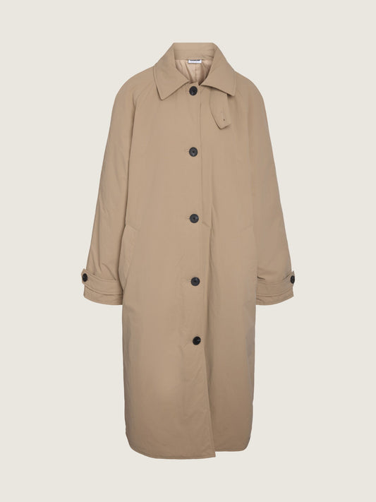 NOISY MAY - Carlie Padded Trenchcoat - 