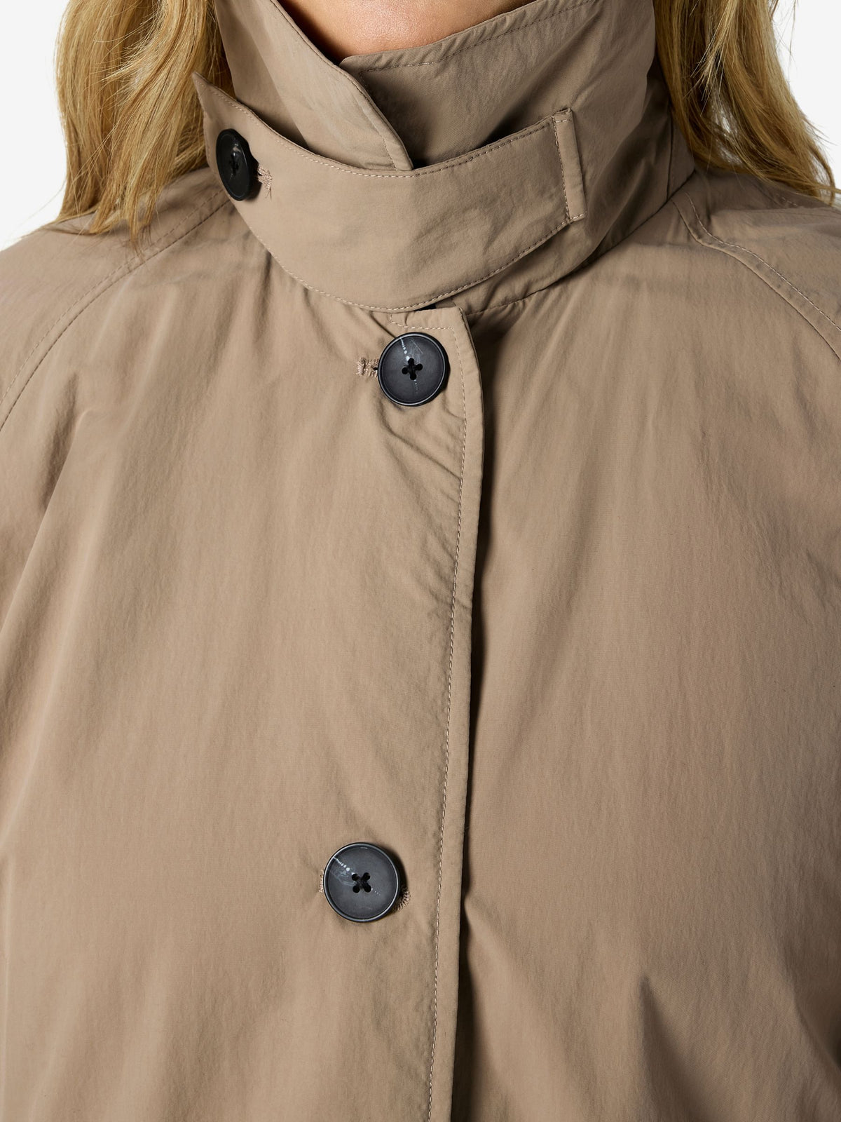 NOISY MAY - Carlie Padded Trenchcoat - 